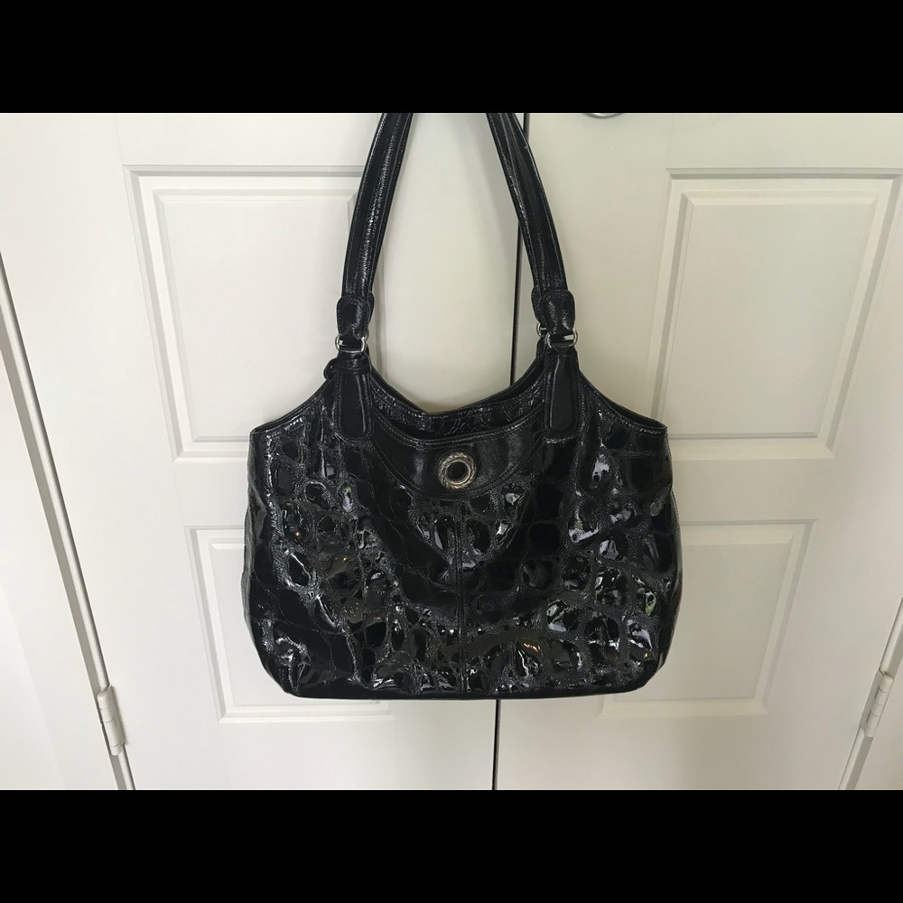 Brighton Black Patent leather purse